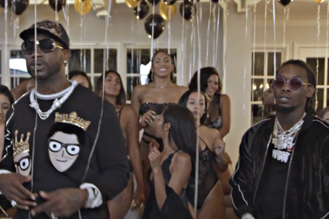Gucci Mane and Offset Throw a Booty-ful Lingerie in 'Met Gala' Video [WATCH]