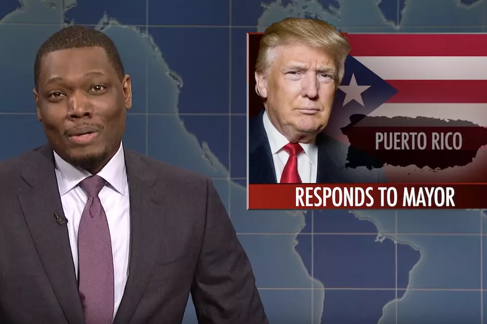 Michael Che Calls Trump a 'Bitch' and 'Cheap Cracker' on 'SNL''s 'Weekend Update' [VIDEO]