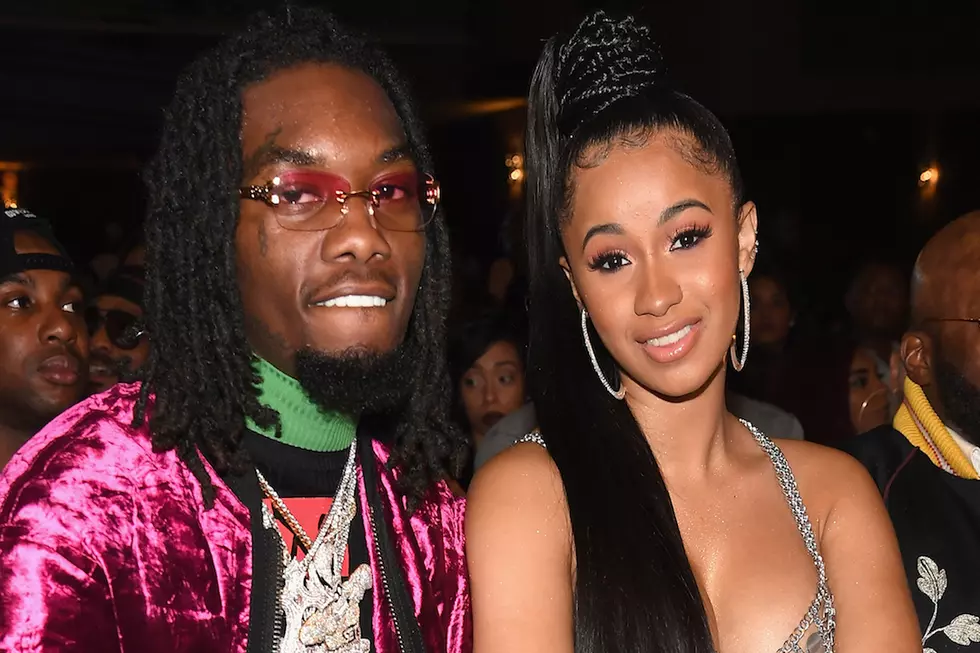 Cardi B & Offset On The Cover Of Rolling Out Magazine