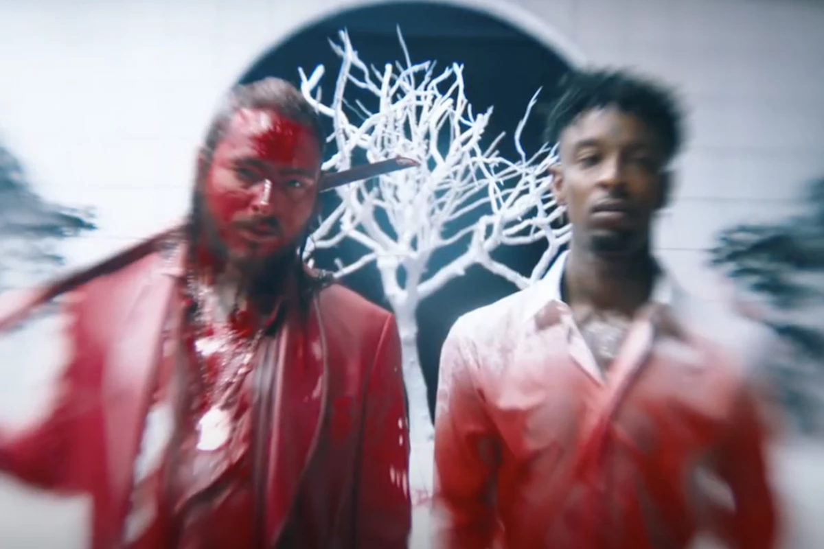 Post Malone and 21 Savage Release Bloody 'Rockstar' Video [WATCH]