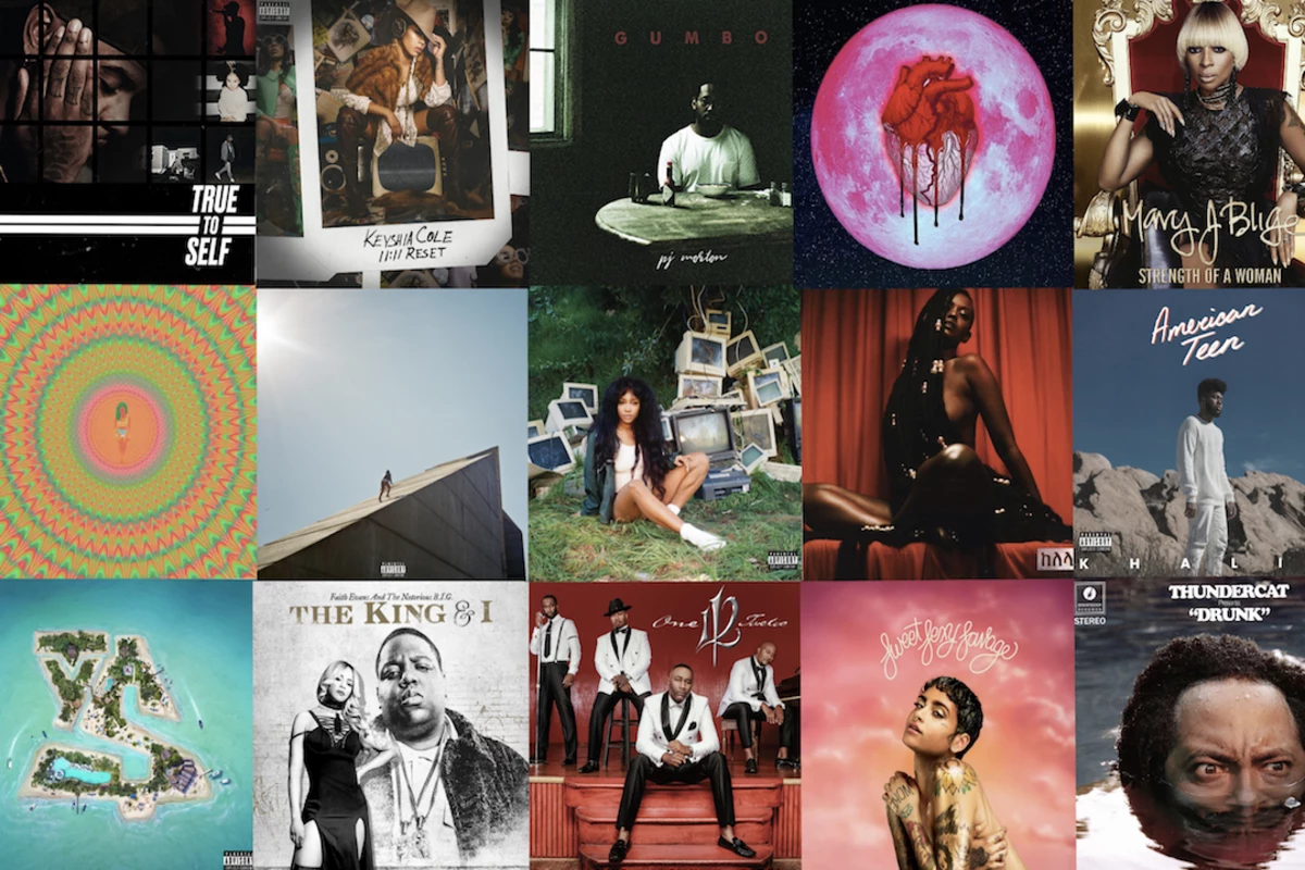 10 The Best R&B Album Covers
