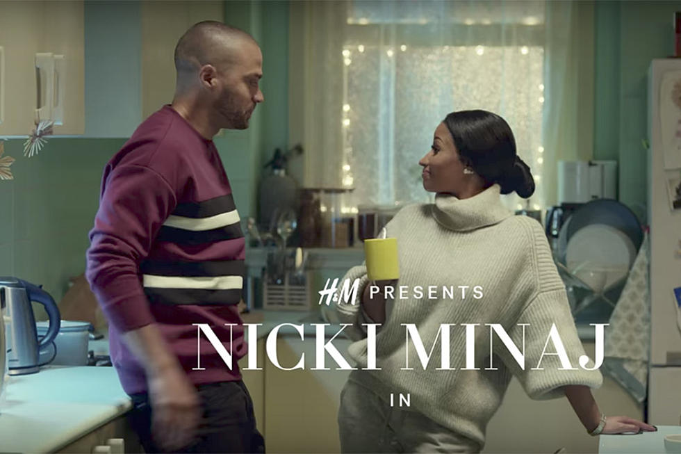 Nicki Minaj Stars Alongside Jesse Williams in H&M Holiday Campaign [WATCH]