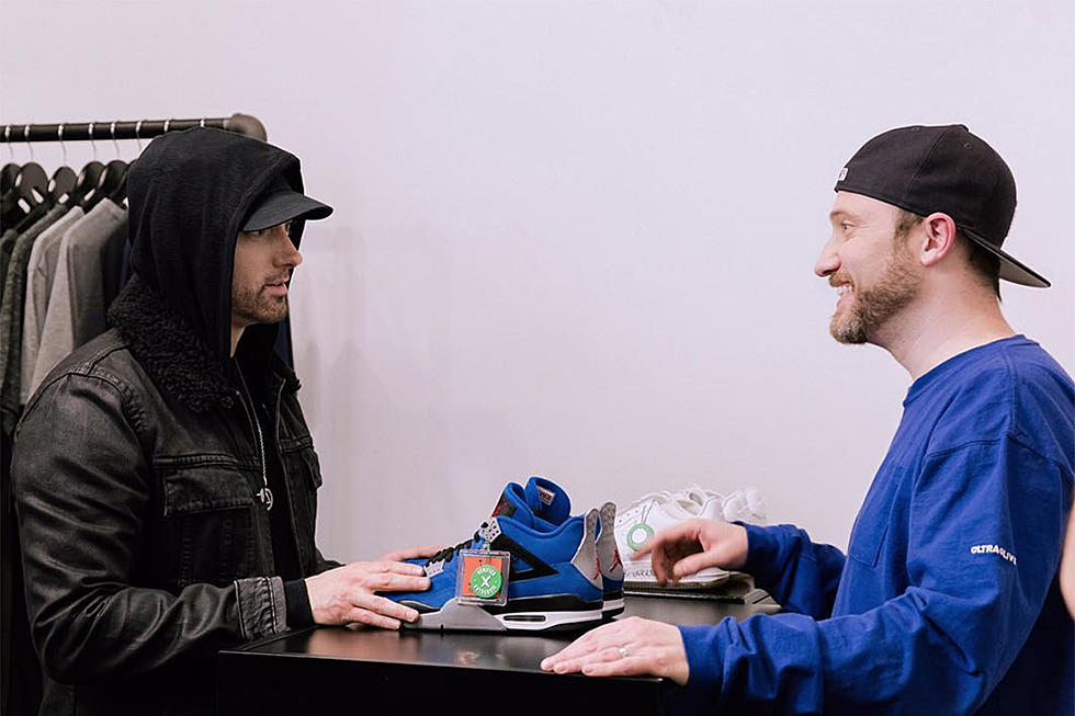 Daily Sneaker Round Up: Eminem's Jordans, Kyrie's Nike 