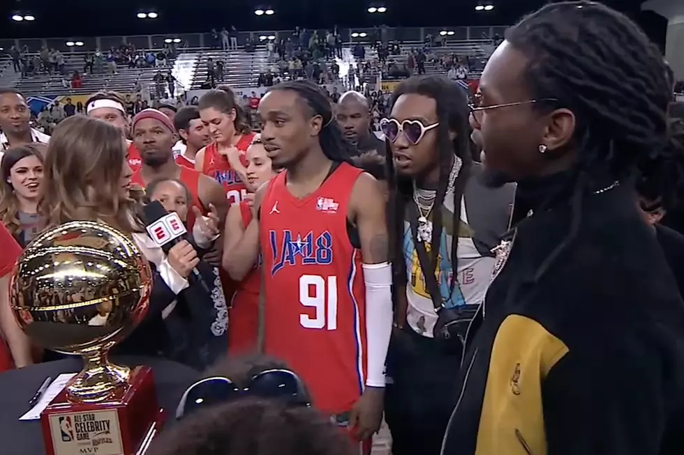 Quavo Crowned MVP at the 2018 All-Star Celebrity Game [VIDEO]