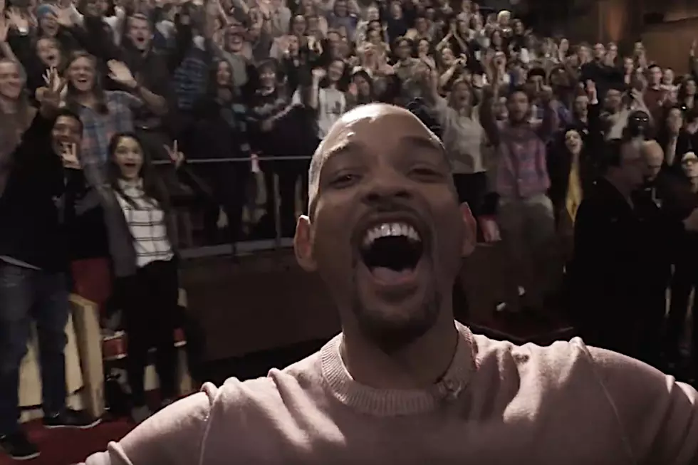 Will Smith Celebrates 1 Million Subscribers, Performs on 'Fallon'