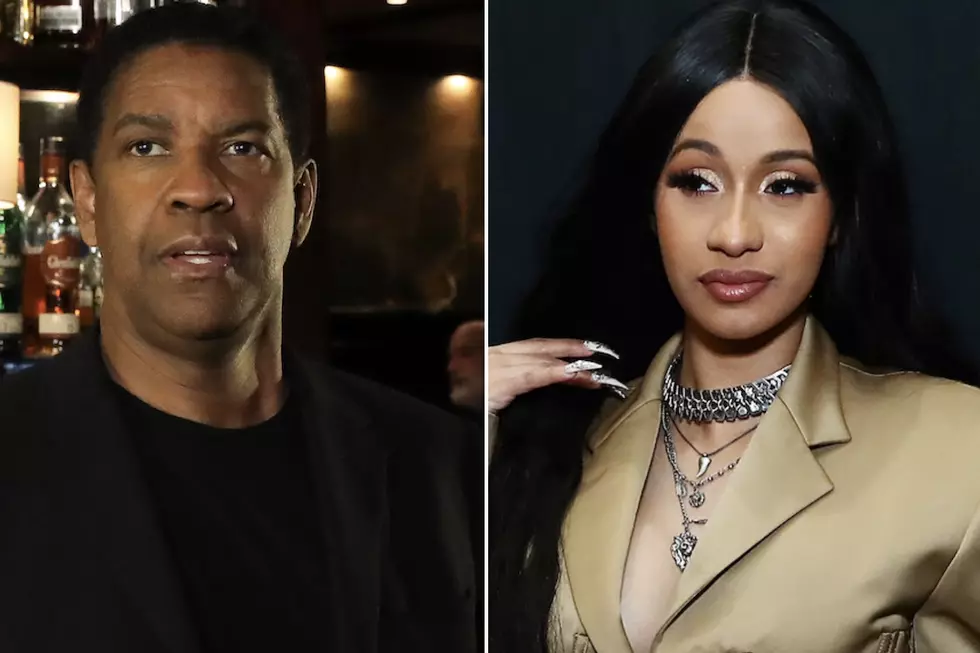 Denzel Washington Is a Cardi B Fan, Who Knew? [VIDEO]