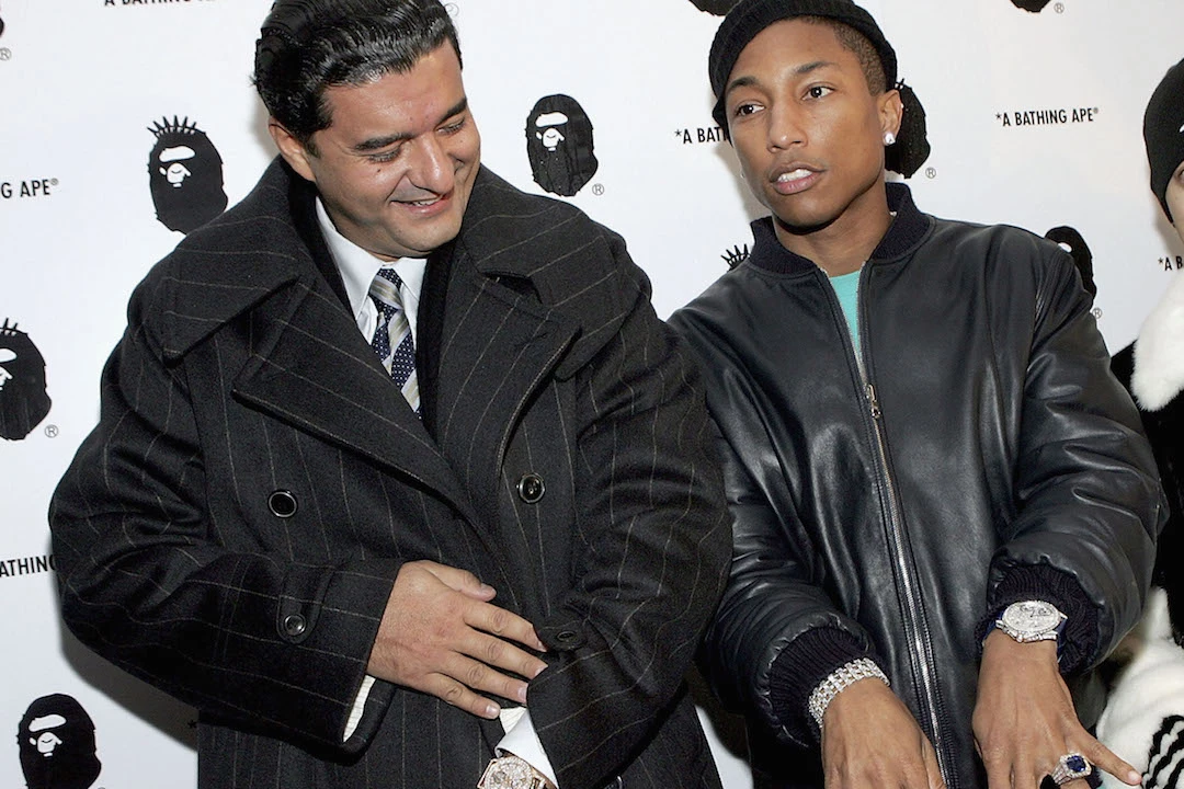 Pharrell Undergoes Laser Surgery To Remove Tattoos