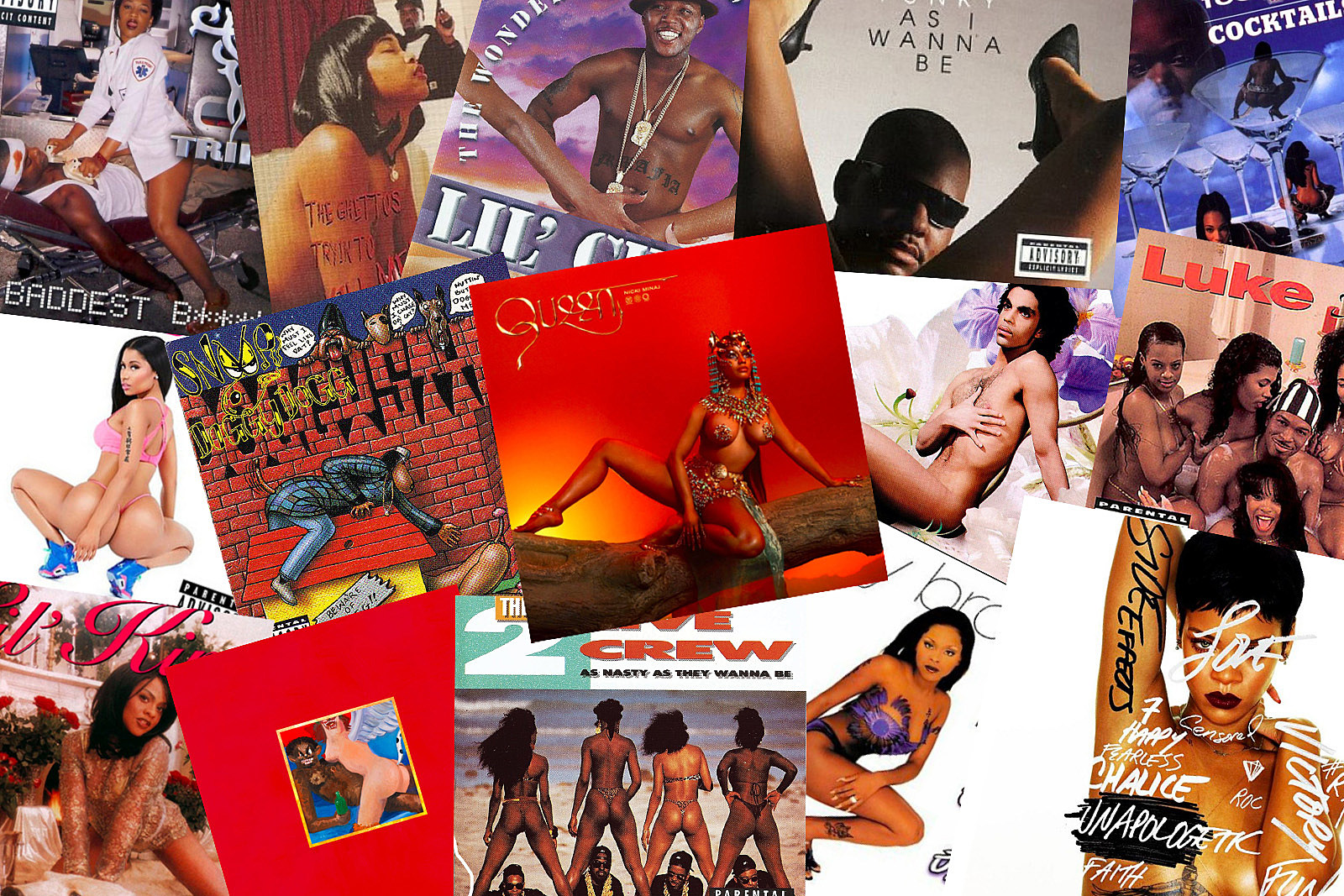 Hip-Hop and RandBs Most Risque (And Maybe NSFW) Album Covers image