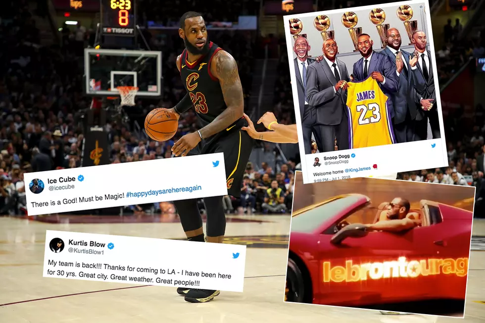 LeBron James Joins the Lakers: Hip-Hop Reacts With Praise & Jokes