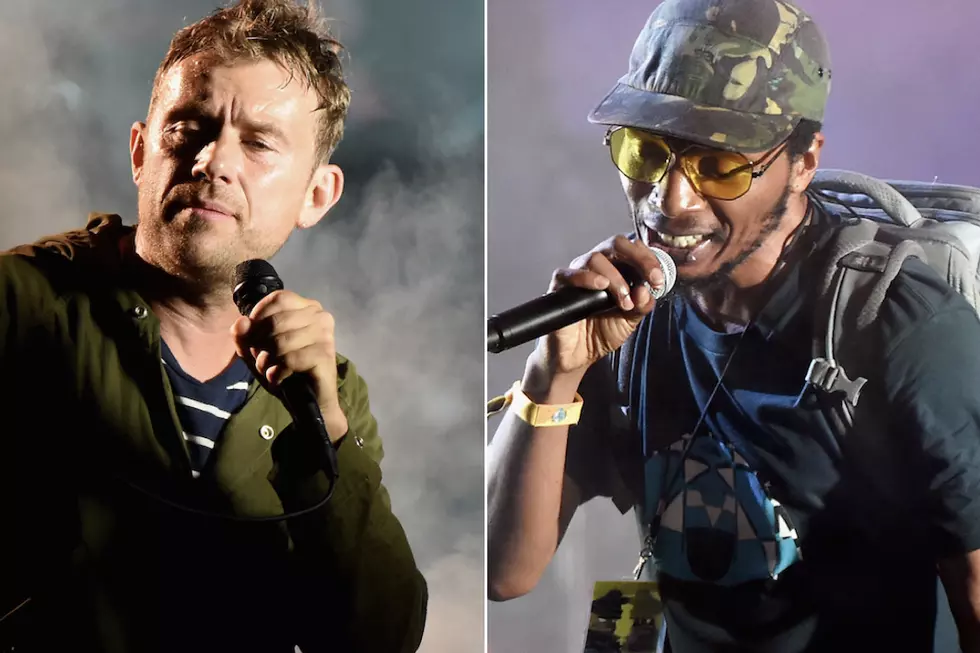 Del the Funky Homosapien Falls from Stage During Gorillaz Show