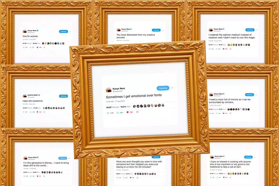 Framed Kanye West Tweets Are Now a Thing You Can Buy