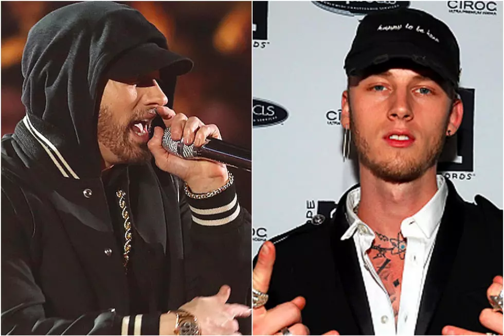 Machine Gun Kelly and Eminem Feud Fake?