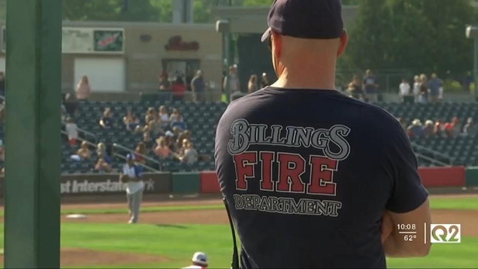 Play Ball! Billings Police and Firefighters Battle for a Good Cause