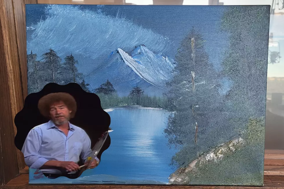 My First Try at a Bob Ross Painting!! : r/HappyTrees