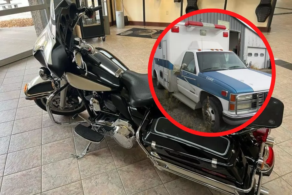 Old Cop Cars? A Harley? Laurel City Auction Has Cool Stuff