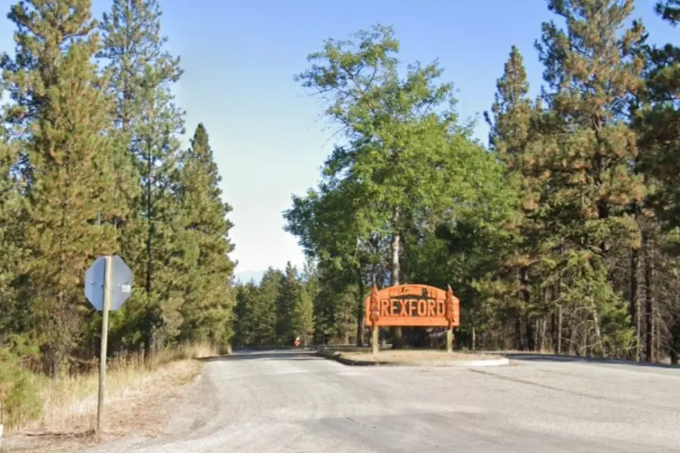 Rexford, MT has just 1.4 miles of public roads. Credit Google