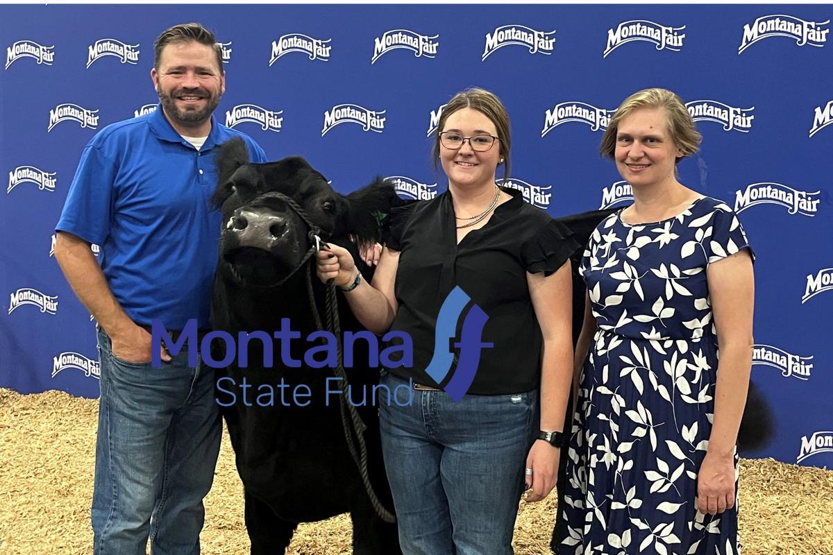 Montana State Fund buys 4H Steer for Billings Family Service