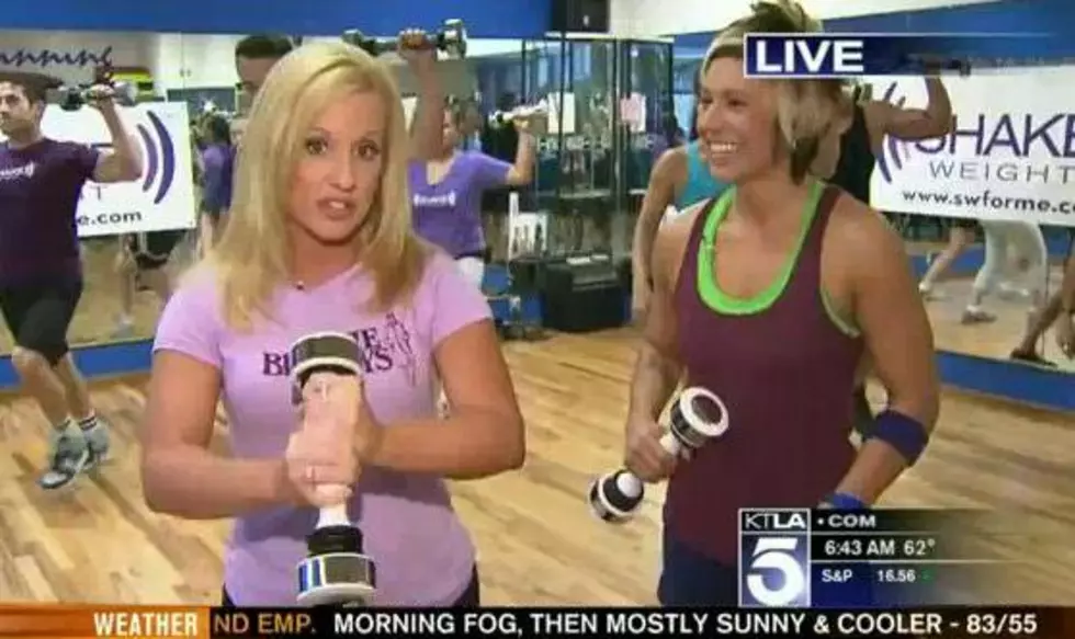 Great Moments in Broadcasting: KTLA Story about the Shake Weight Full of Sexual Innuendo [VIDEO]