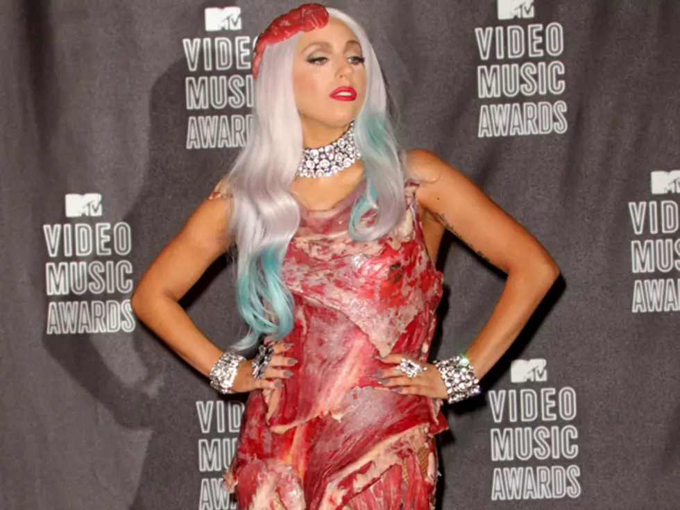 Lady Gaga’s Meat Dress on Display at Rock and Roll Hall of Fame
