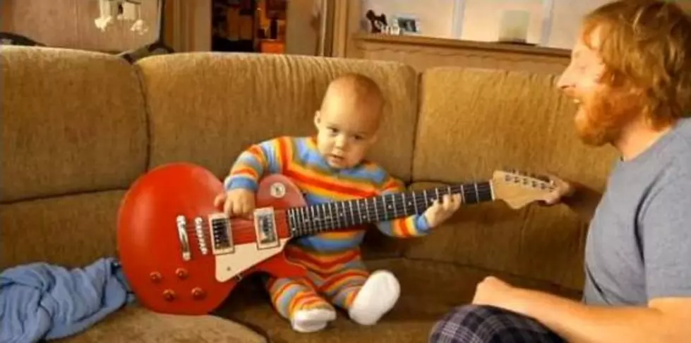 Mike&#8217;s Video Vault: Baby Guitar Shredder [VIDEO]