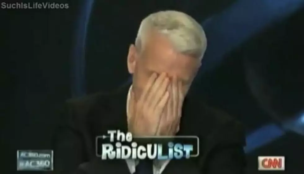 Great Moments in Broadcasting: Anderson Cooper Gets a Case of the Giggles [VIDEO]