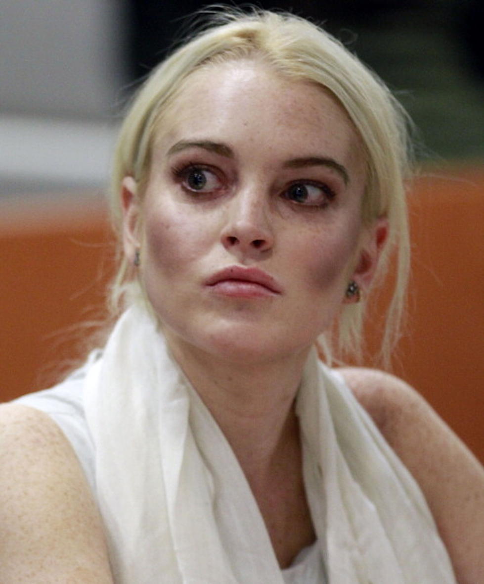 Hollywood Dirt: Lindsay Lohan’s Makeup Fail