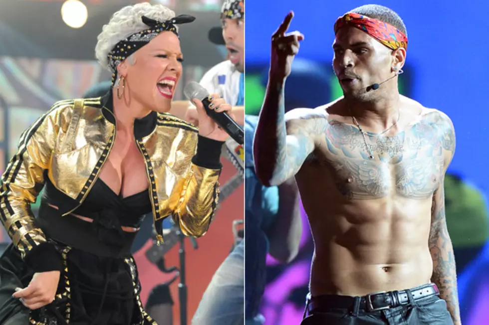Hollywood Dirt: Pink and Chris Brown in Twitter War, Katy Perry Splits with Boyfriend & More