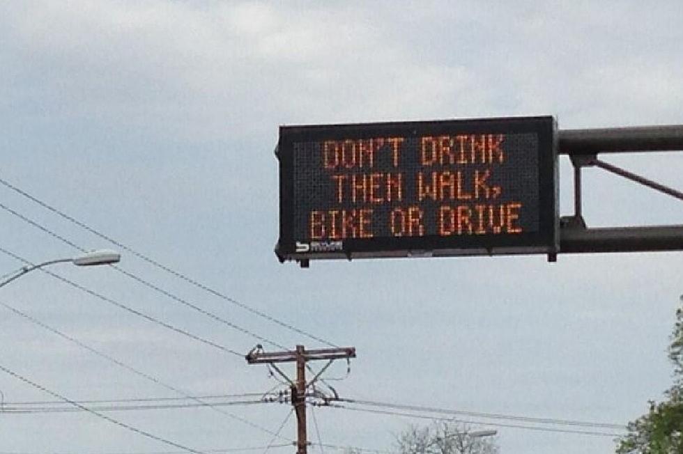 Texas Roadway Signs Say Don&#8217;t Drink Then Walk, Bike or Drive [VIDEO]