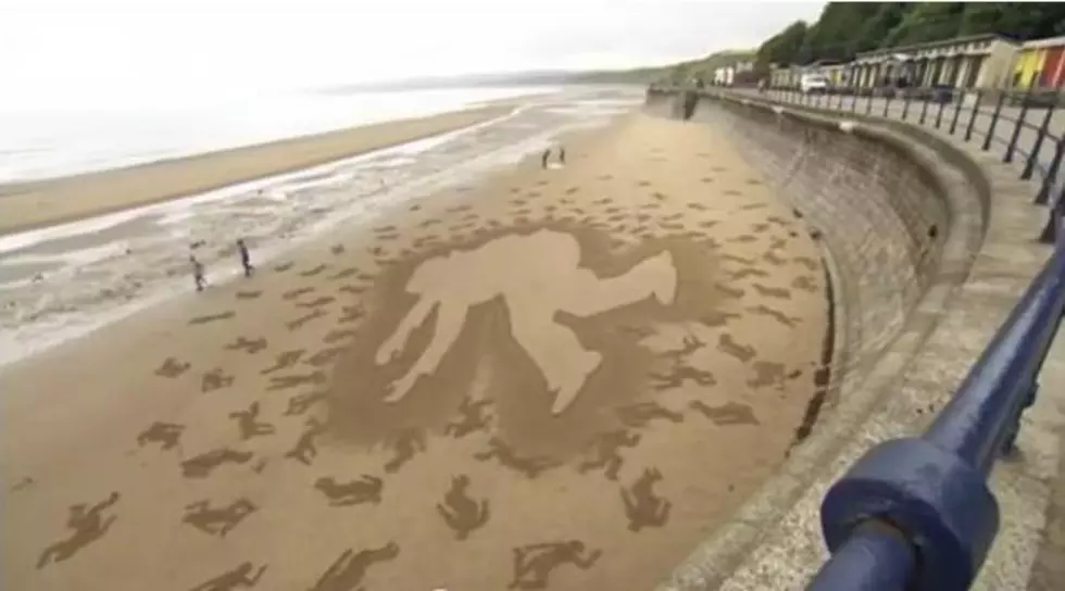 &#8216;The Fallen&#8217; Peace Day Project Shows The Cost Of War On Normandy Beach