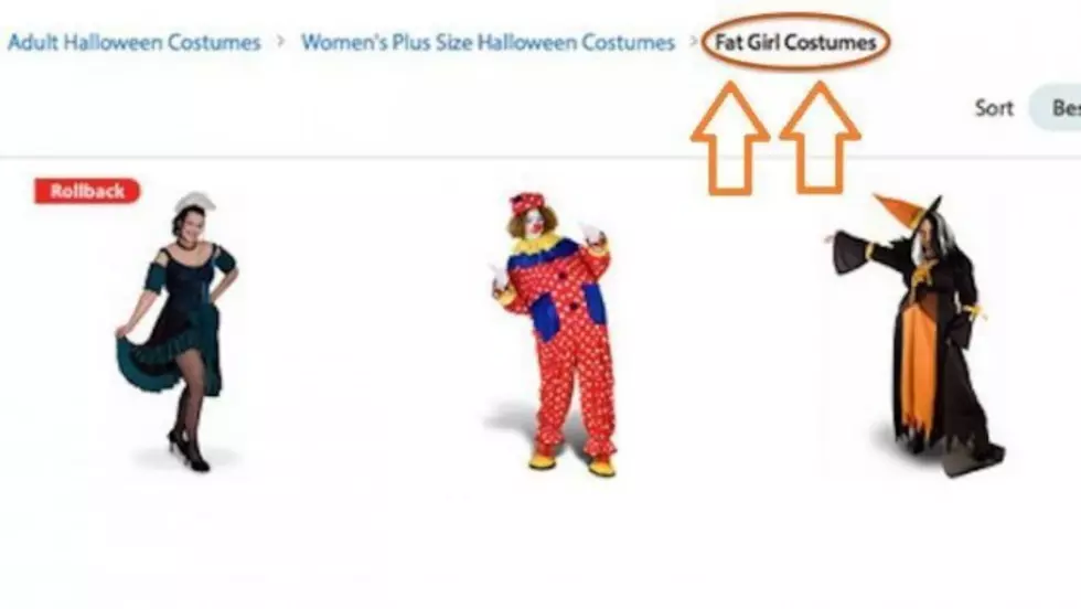 Walmart Apologizes for ‘Fat Girl Costumes’ Section on its Website