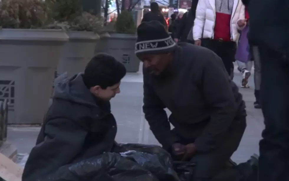 No One Stops to Help This Freezing, Homeless Child except One, Unexpected Person