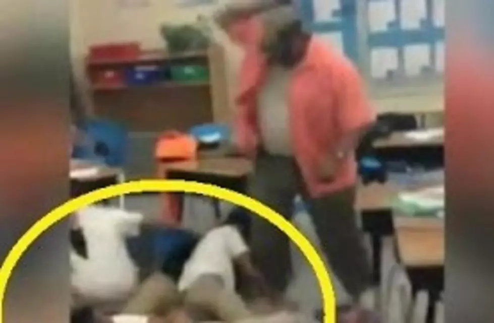 Middle School Teacher Caught on Tape Hitting Students With A Belt [VIDEO]