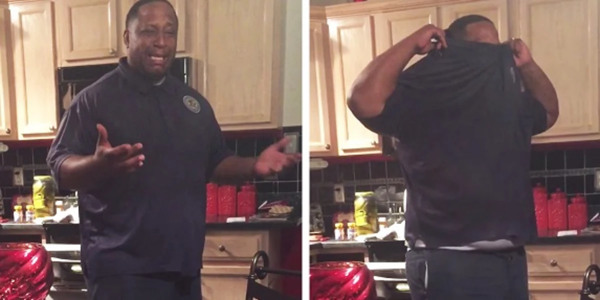 Man Crying Tears Of Joy After Learning Wife Is Pregnant Will Make