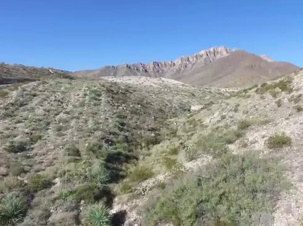 Watch Drone Flight over El Paso’s Franklin Mountains