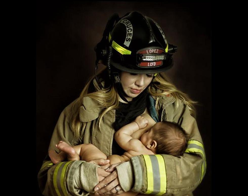 Update: Las Cruces Fire Fighter Disciplined Over Wife’s Breastfeeding Photo