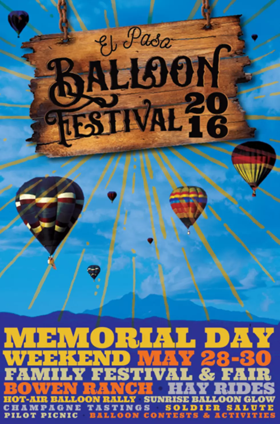 Welcome to the 2016 El Paso Balloon Festival