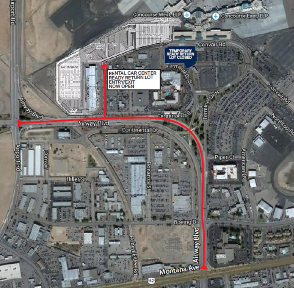 New Rental Car Center Opens Ready-Return Lot at the El Paso International Airport