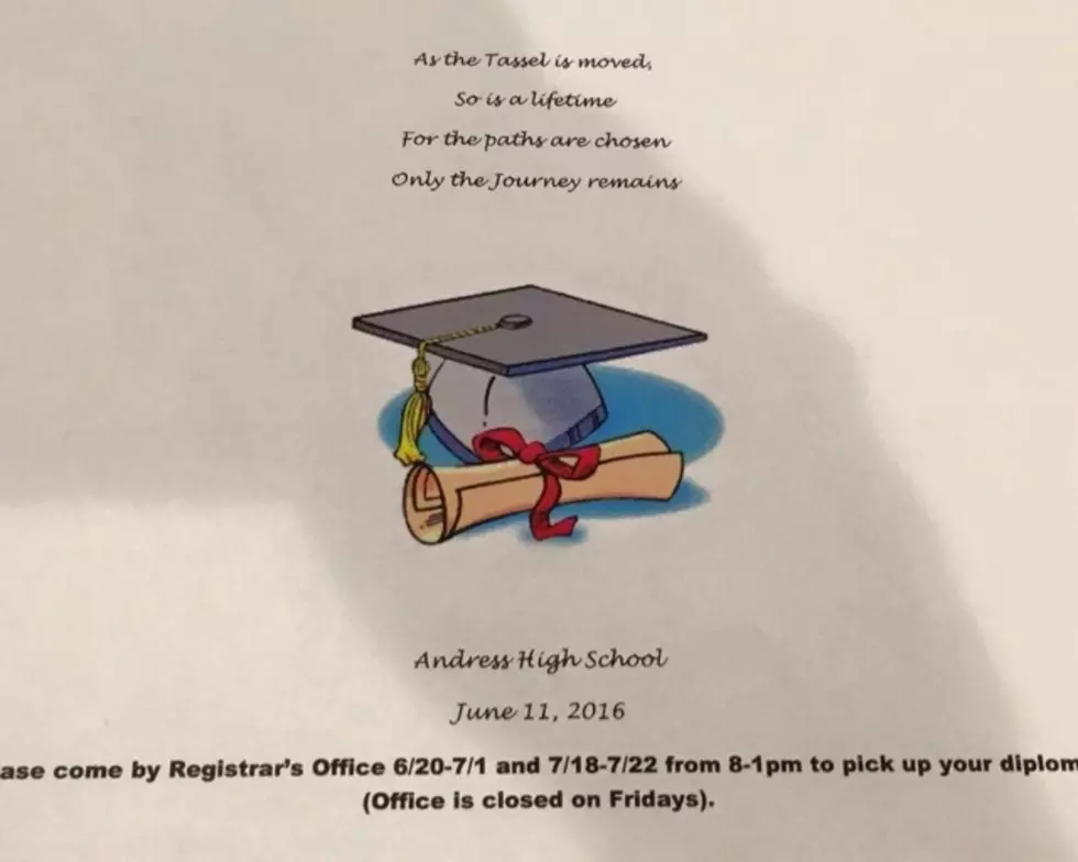 Andress Students Didn’t Get Diplomas At Graduation Ceremony – Here’s Why