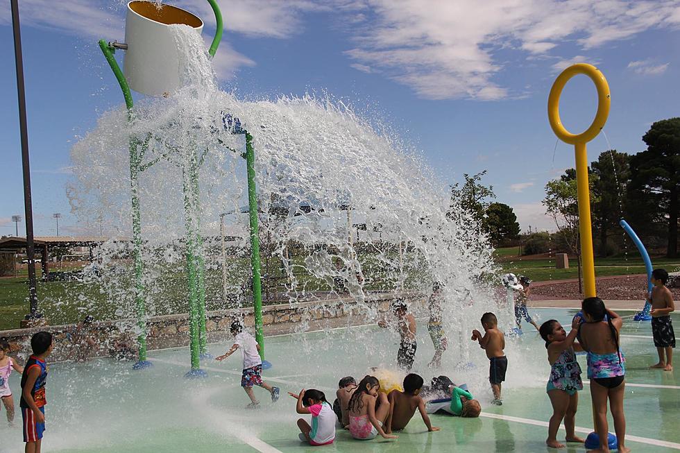 Spray Park Open at Marty Robbins Park in East El Paso