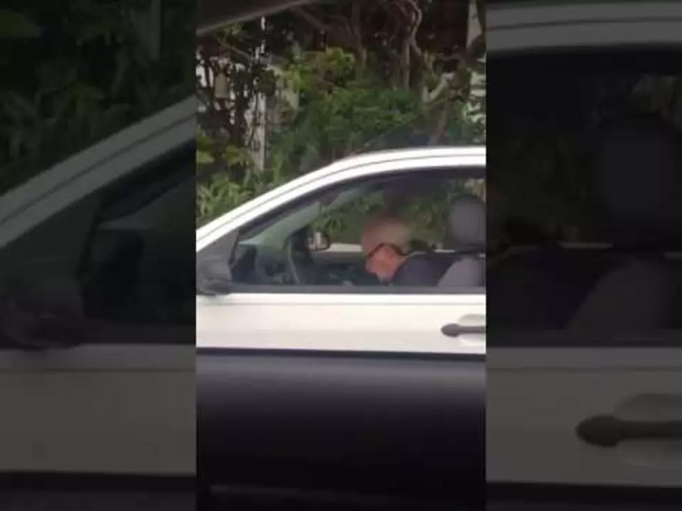 Grandpa Jams Out to Heavy Metal Tune While Driving