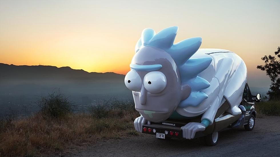Rick Shaped ‘Rick and Morty’ Merch Truck Making a Stop in El Paso