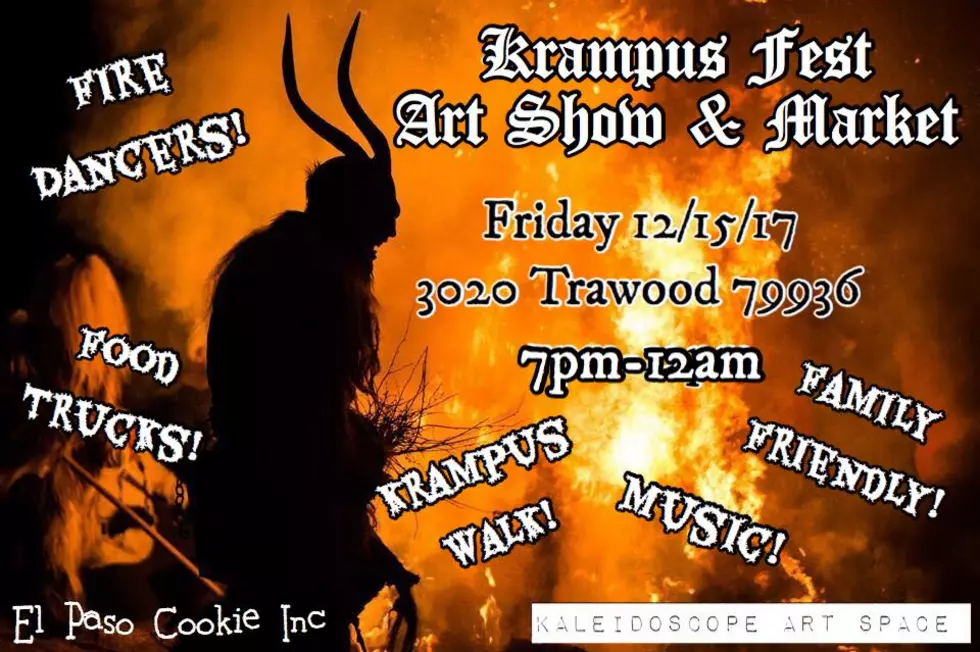 El Pasoans Embrace Darker Side of Christmas with Krampus Fest Art Show &#038; Market