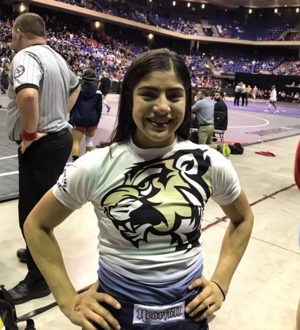 Small Town Girl Wins Big Wrestling State Title