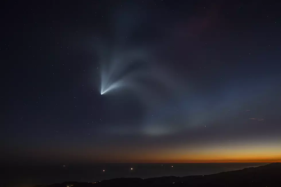 Elon Musk Rocket Launch Lights Up El Paso Sky 