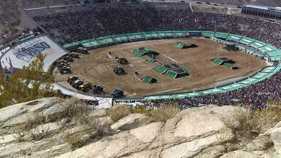 One Brave El Pasoan Climbed a Mountain to Watch Monster Jam