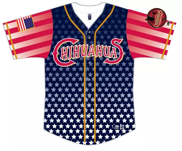 Chihuahuas 4th of July weekend uniforms revealed