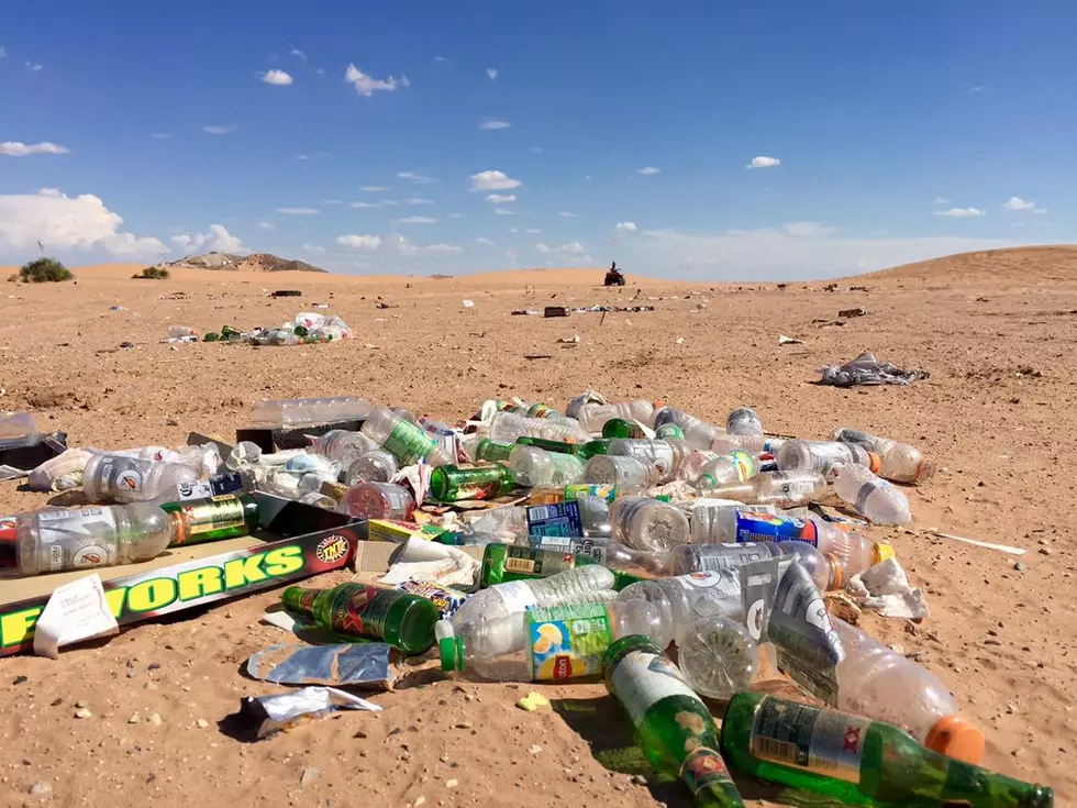 Red Sands Cleanup Scheduled After People Trash The Area on the 4t