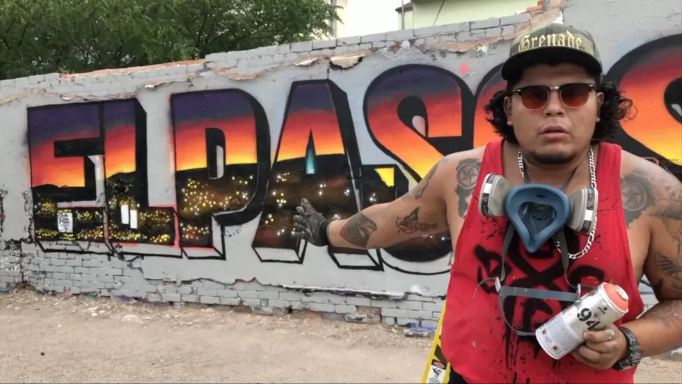 El Pasoan Creates Graffiti Memorial to Help Our City Heal 