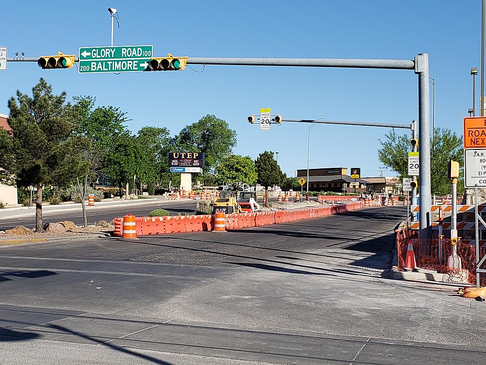 N. Mesa Rehab Project Roadwork in West El Paso Underway