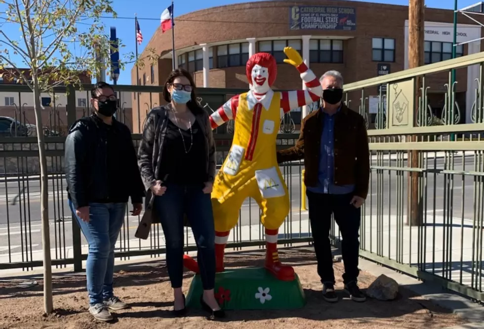 Ronald McDonald Gets Restored Thanks To El Paso Artist and Body Shop